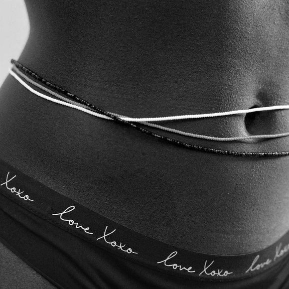 Waist Beads (PERMANENT TIE) Single Strand 50 Inch - Picture 2 of 4